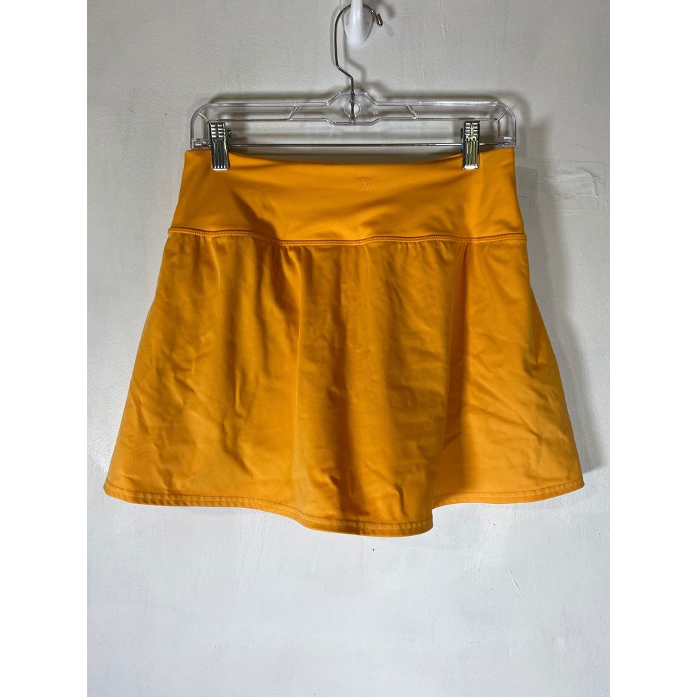 All‎ in Motion Neon Orange Athletic Tennis Golf Pickleball Skort Medium Stretch